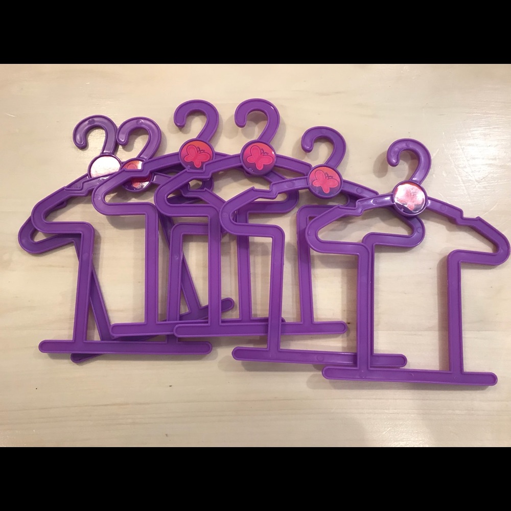 Hangers and Shoes for 18” Dolls